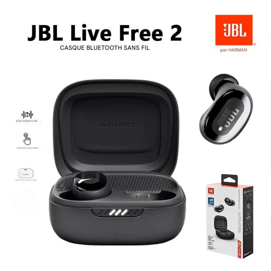 JBL LiveFree 2 – Écouteurs Sans Fil avec Réduction de Bruit