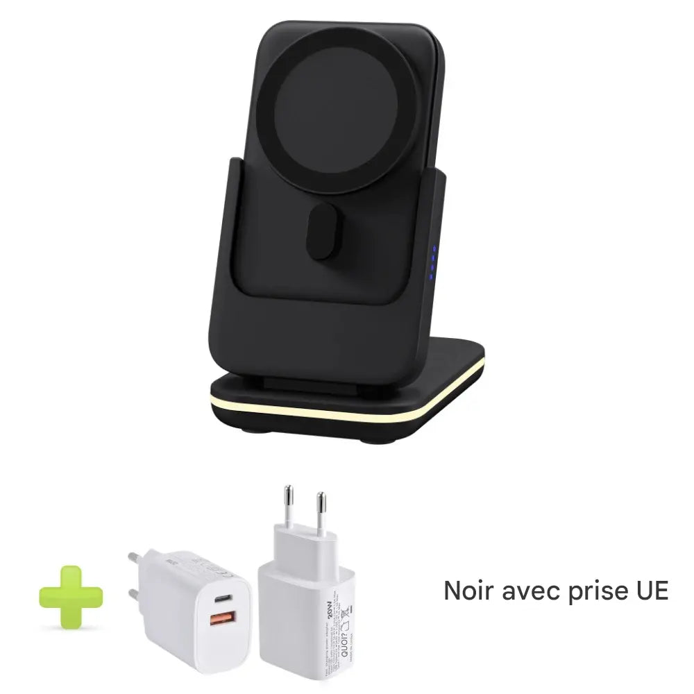 Chargeur magnétique 5000mAh avec batterie externe pour iPhone