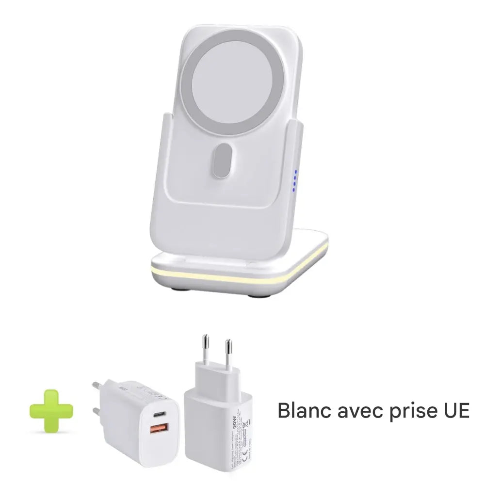 Chargeur magnétique 5000mAh avec batterie externe pour iPhone