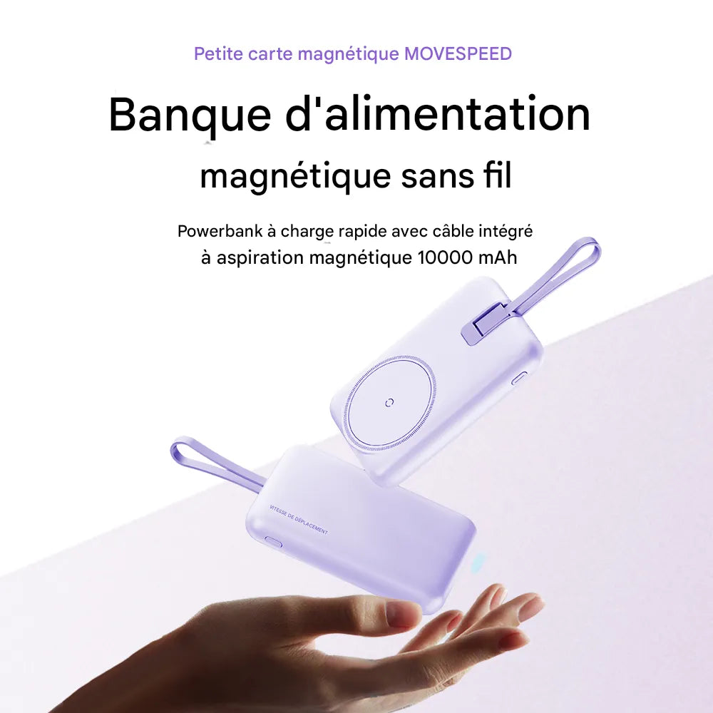 Batterie Externe Portable 10000mAh MagSafe pour iPhone