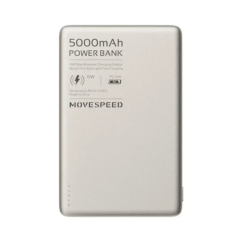 Batterie externe magnétique 5000mAh pour iPhone