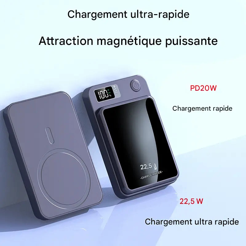 Batterie magnétique externe 50000mAh ultra compacte pour Iphone