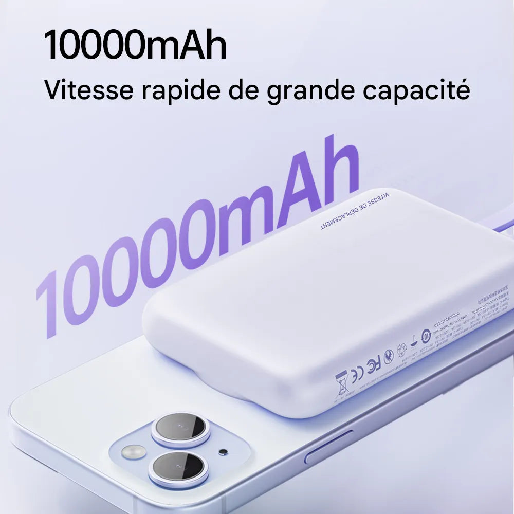 Batterie Externe Portable 10000mAh MagSafe pour iPhone