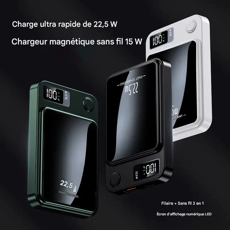 Batterie magnétique externe 50000mAh ultra compacte pour Iphone