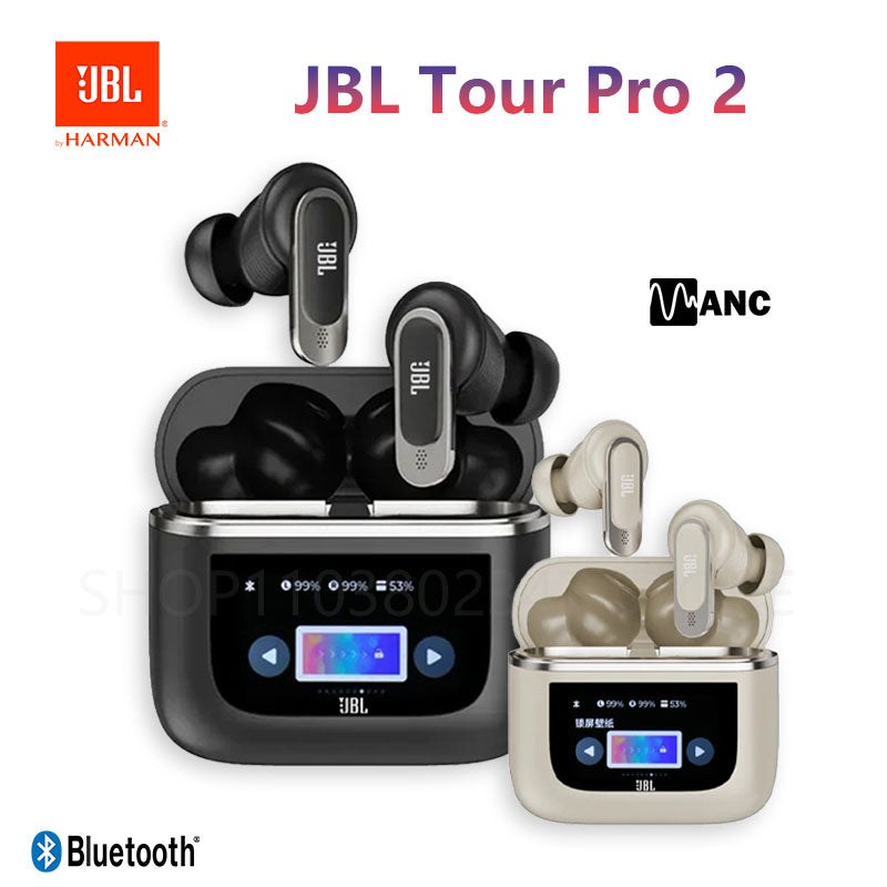 JBL Tour Pro 2 - Écouteurs Sans Fil Premium avec Réduction de Bruit