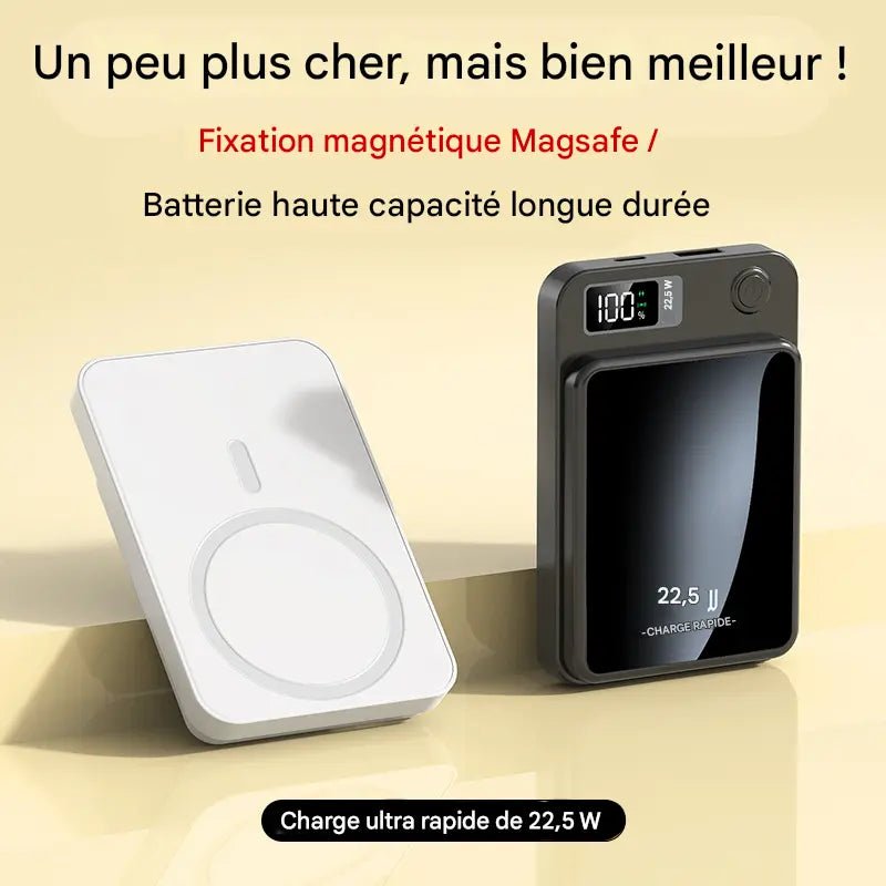 Batterie magnétique externe 50000mAh ultra compacte pour Iphone